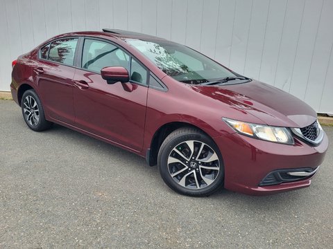 2015 Honda Civic Sedan EX | SunRoof | Cam | USB | HtdSeats | Bluetooth