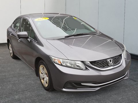 2015 Honda Civic Sedan LX | Cam | USB | HtdSeats | Bluetooth | Keyless