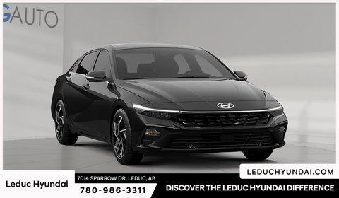 2026 Hyundai Elantra Hybrid Luxury Two-Tone Interior