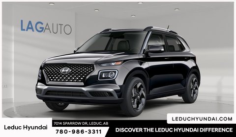 2025 Hyundai Venue Ultimate - Black interior