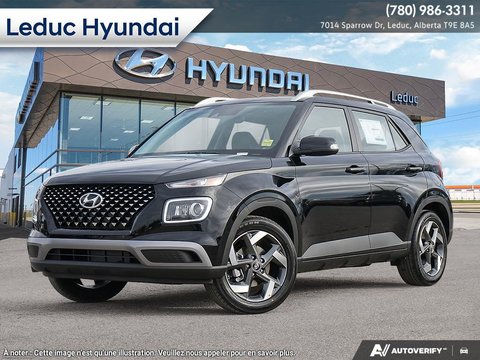 2026 Hyundai Venue Ultimate - Black interior