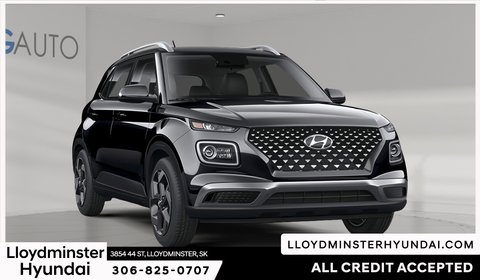 2026 Hyundai Venue Ultimate - Black interior