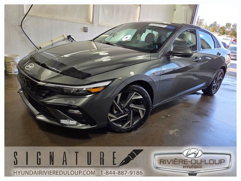 2024 Hyundai Elantra LUXURY,CUIR,TOIT,MAGS,GPS