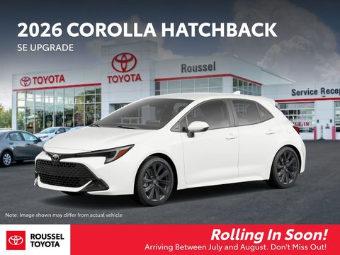 Toyota Corolla Hatchback SE Upgrade 2026