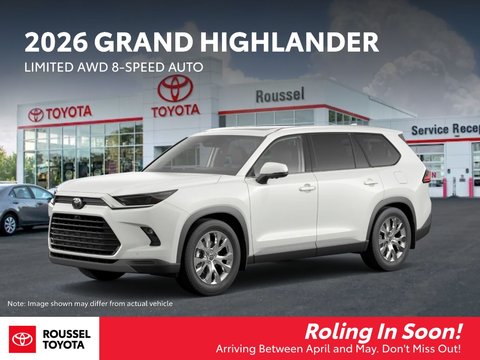 2026 Toyota Grand Highlander Limited