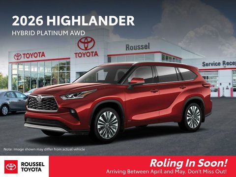 2026 Toyota Highlander Hybrid PLATINUM