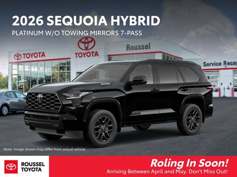 2026 Toyota Sequoia Hybrid PLATINUM