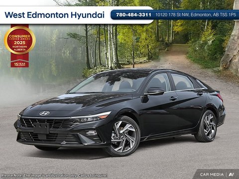 2025 Hyundai Elantra Hybrid Luxury Two-Tone Interior