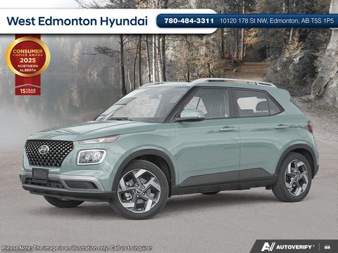 2026 Hyundai Venue Ultimate - Black interior