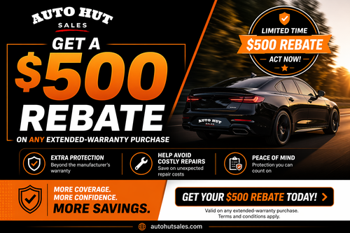 $500 CASH BACK