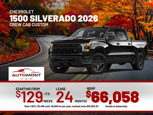 Chevrolet 1500 Silverado 2026