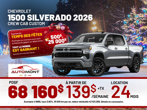 Chevrolet 1500 Silverado 2026