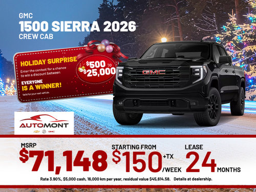 GMC 1500 Sierra Crew Cab 2026