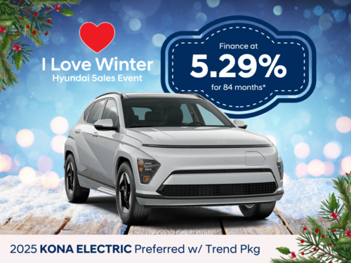 2025 KONA ELECTRIC Preferred w/ Trend Pkg