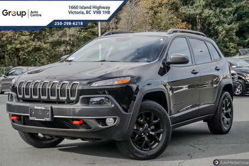 Own this 2018 Jeep Cherokee Trailhawk 4WD for $193 bi-weekly*