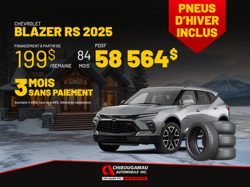 Chevrolet Blazer RS 2025