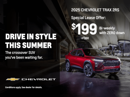 Get the 2025 Chevrolet Trax