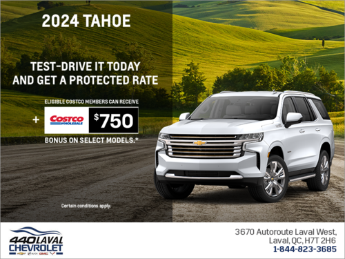 Get the 2024 Chevrolet Tahoe