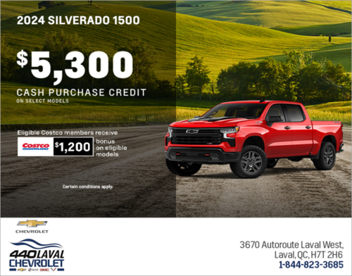 Get the 2024 Chevrolet Silverado 1500