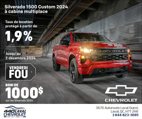 Procurez-vous le Chevrolet Silverado 1500 2024