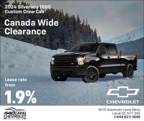 Get the 2024 Chevrolet Silverado 1500