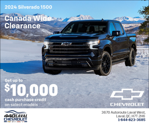 Get the 2024 Chevrolet Silverado 1500