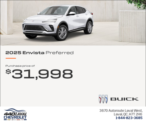 Get the 2025 Buick Envista