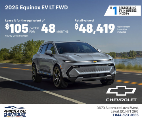Get the 2025 Chevrolet Equinox EV