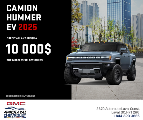 Le GMC Camion Hummer EV 2025