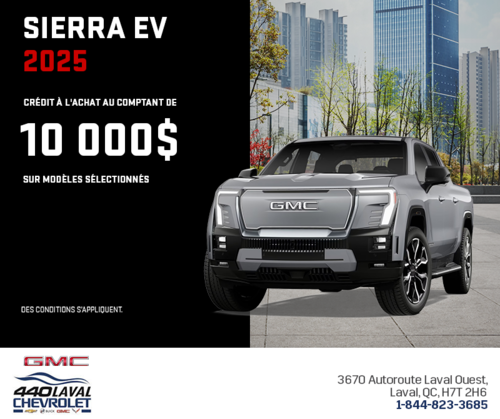 Le GMC Sierra EV 2025