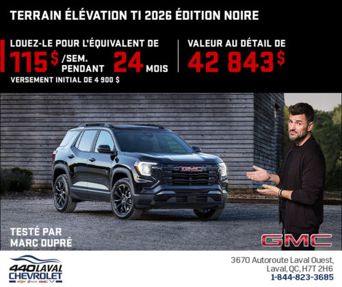 Le GMC Terrain 2026