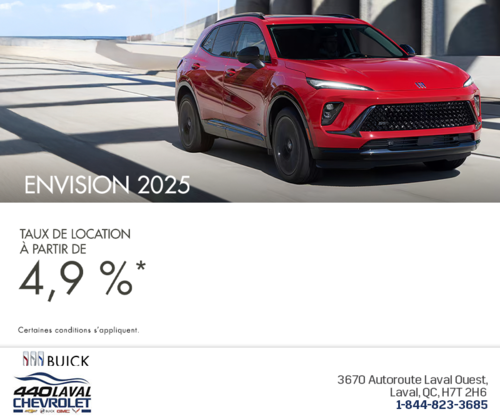 Procurez-vous la Buick Envision 2025