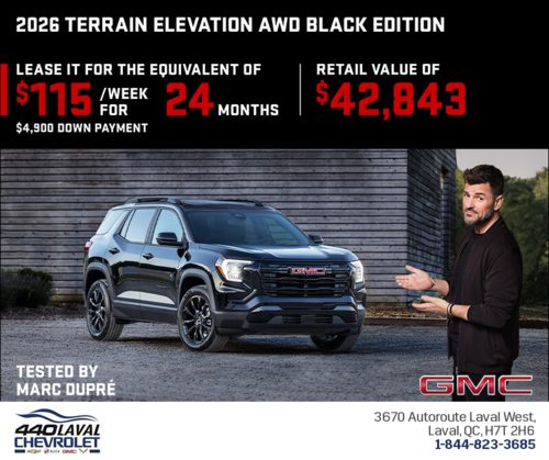 The 2026 GMC Terrain