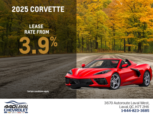 Get the 2025 Chevrolet Corvette