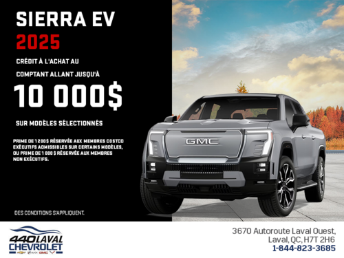 Le GMC Sierra EV 2025
