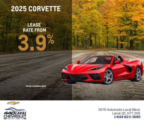 Get the 2025 Chevrolet Corvette