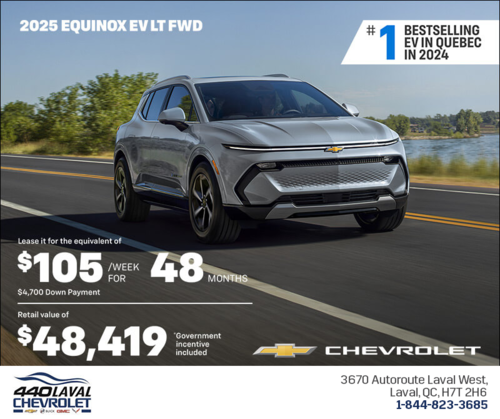 Get the 2025 Chevrolet Equinox EV