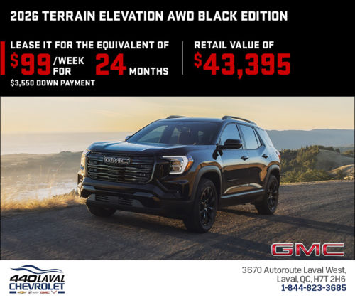 The 2026 GMC Terrain