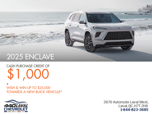 Get the 2025 Buick Enclave