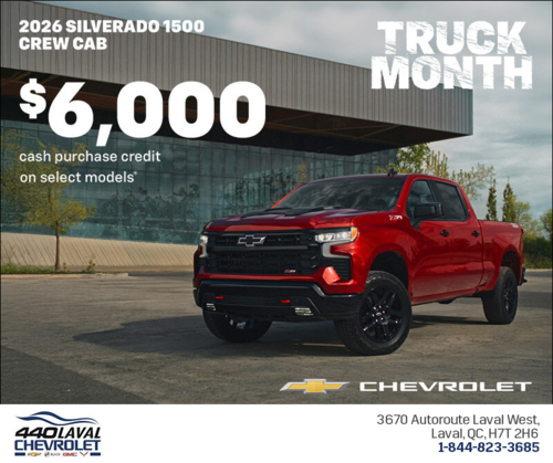 Get the 2026 Chevrolet Silverado 1500 Crew Cab