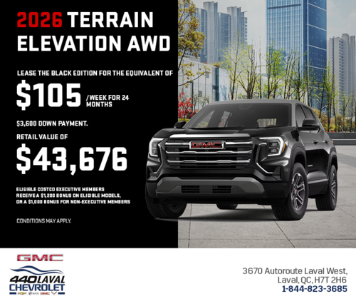 The 2026 GMC Terrain