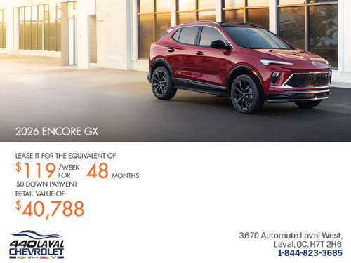 Get the 2026 Buick Encore GX