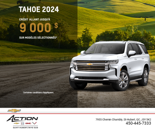 Le Chevrolet Tahoe 2024