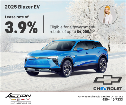 Get the 2025 Chevrolet Blazer EV