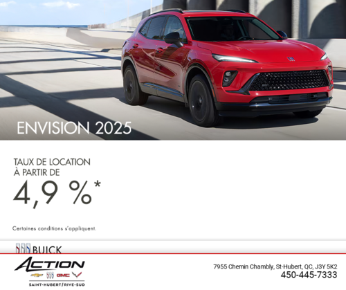 Procurez-vous la Buick Envision 2025