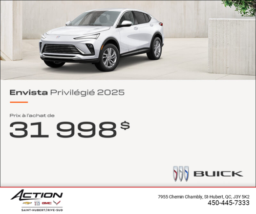 Procurez-vous la Buick Envista 2025