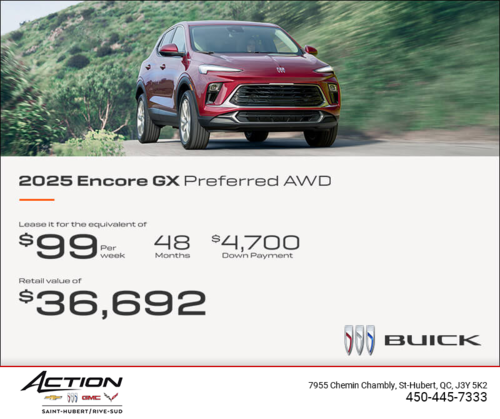 Get the 2025 Buick Encore GX