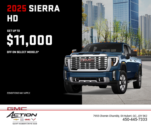 The 2025 GMC Sierra 2500