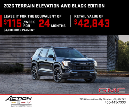The 2026 GMC Terrain