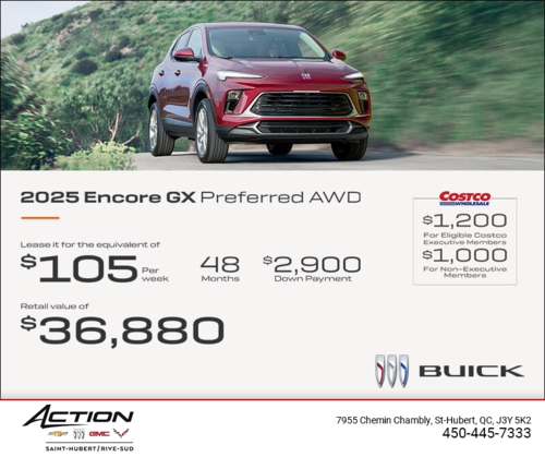 Get the 2025 Buick Encore GX